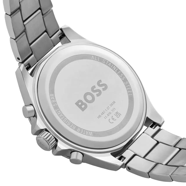  Back view showing the stainless steel caseback