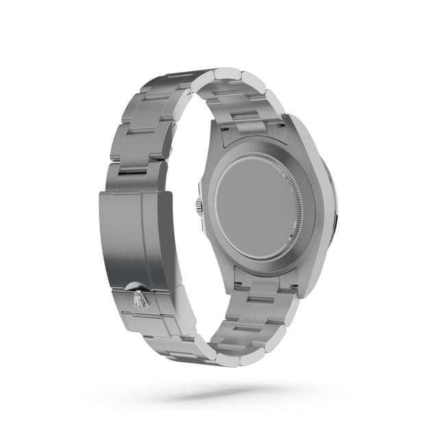 Back View – Rolex Oyster Perpetual Stainless Steel Caseback