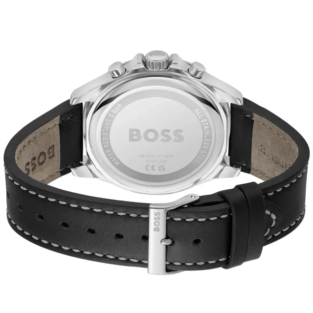 Back View showcasing the stainless steel case back