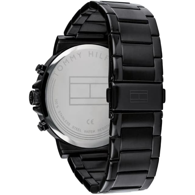Black stainless steel bracelet design