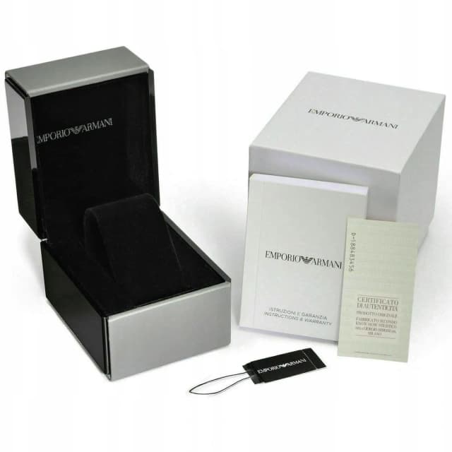 Emporio Armani original watch box with logo