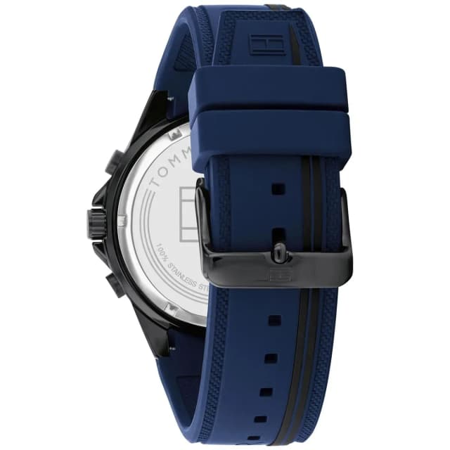Focused image on the rubber strap texture