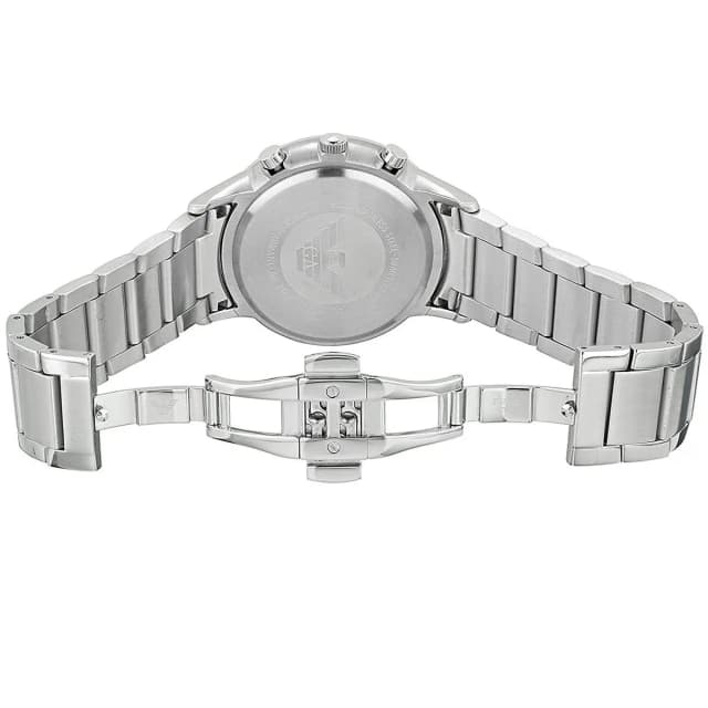 Secure deployment clasp of AR2448 with Armani branding