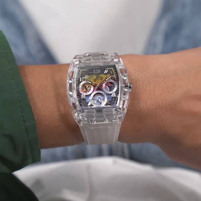 Wrist shot – watch being worn
